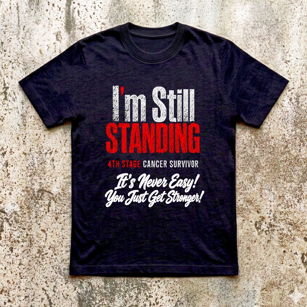 Cancer survivor inspirational graphic t-shirt