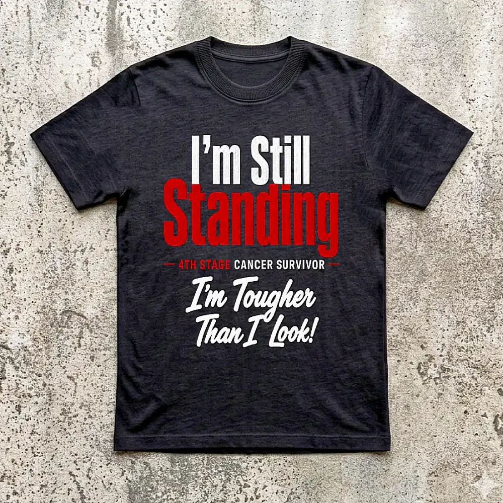 Black cancer survivor graphic t-shirt